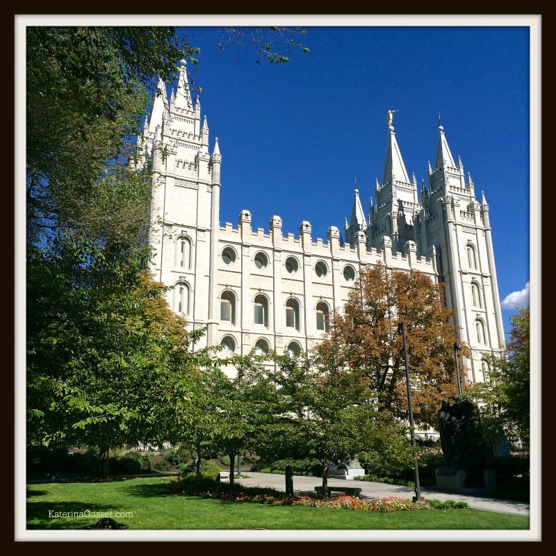 Salt Lake City Utah Temple Square