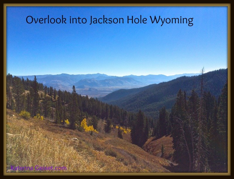 Jackson Hole Wyoming vista from overlook - real estate for sale in Jackson Hole 